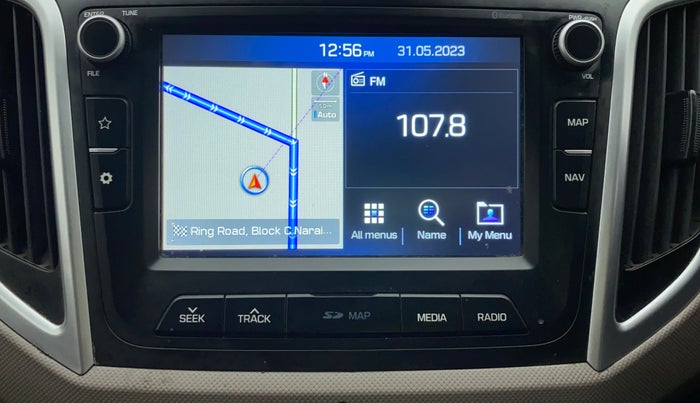 2019 Hyundai Creta SX AT 1.6 PETROL, CNG, Automatic, 40,044 km, Infotainment System