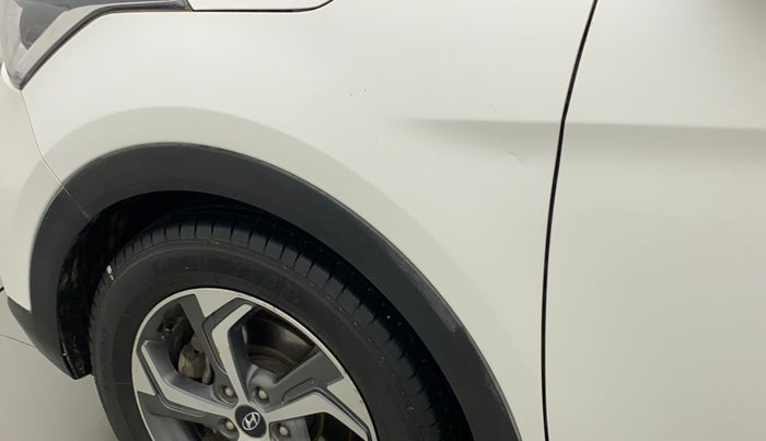 2019 Hyundai Creta SX AT 1.6 PETROL, CNG, Automatic, 40,044 km, Left fender - Slightly dented