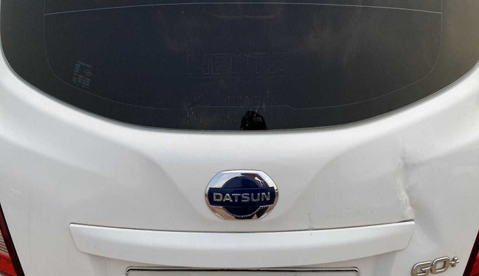 2016 Datsun Go Plus T, Petrol, Manual, 46,080 km, Dicky (Boot door) - Slightly dented