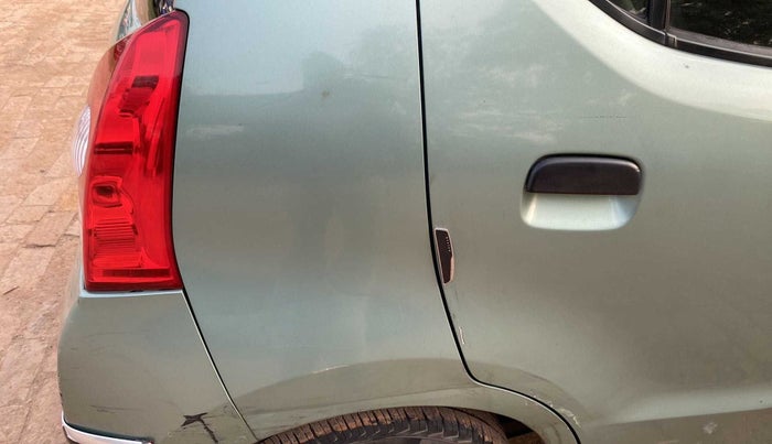 2010 Maruti A Star VXI, Petrol, Manual, 46,559 km, Right quarter panel - Slightly dented