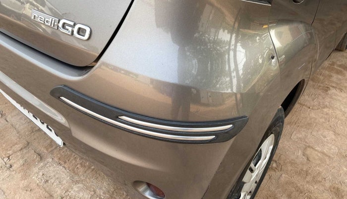 2017 Datsun Redi Go T (O), Petrol, Manual, 55,053 km, Rear bumper - Minor scratches