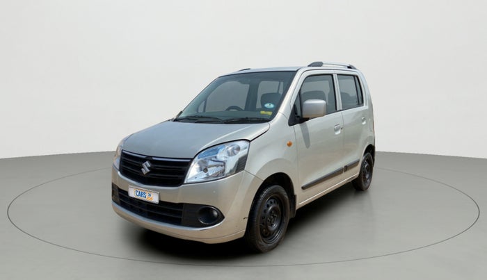 2011 Maruti Wagon R 1.0 VXI, Petrol, Manual, 73,465 km, Left Front Diagonal