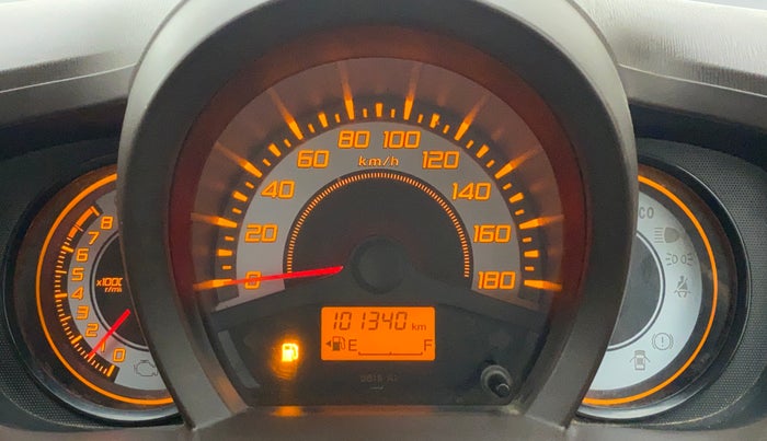 2013 Honda Brio E MT, Petrol, Manual, 1,01,340 km, Odometer Image