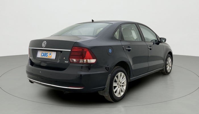 2015 Volkswagen Vento HIGHLINE TDI AT, Diesel, Automatic, 75,377 km, Right Back Diagonal