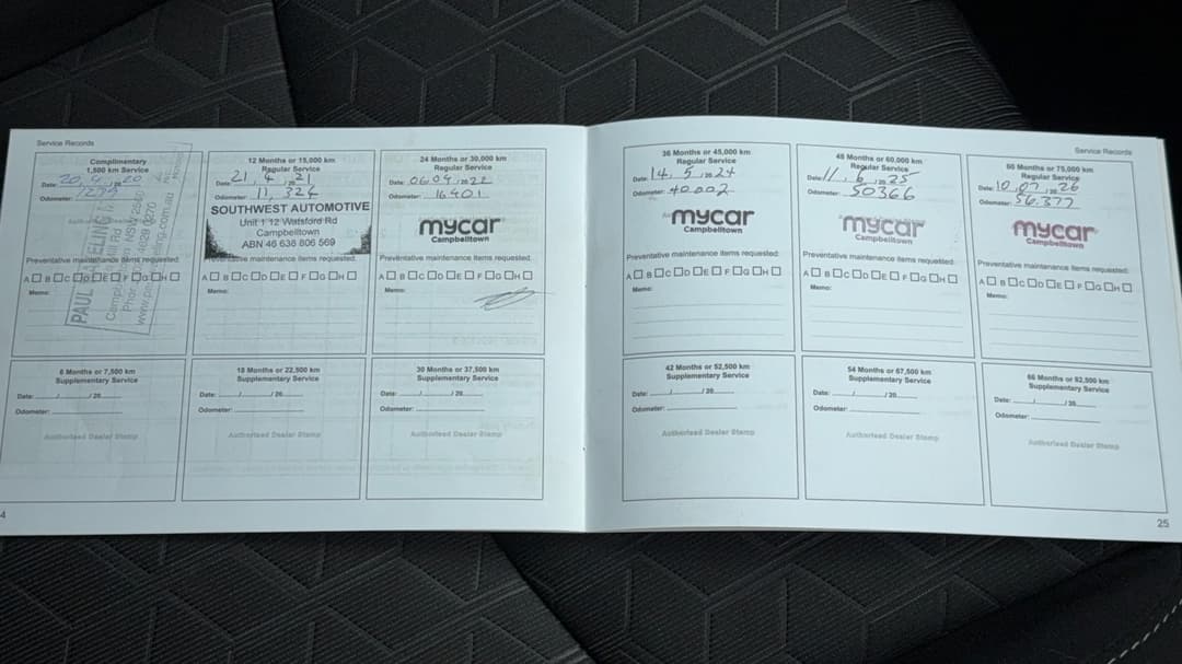 2019 Mitsubishi ASX Es (2WD), Automatic, 57374 km, Service History
