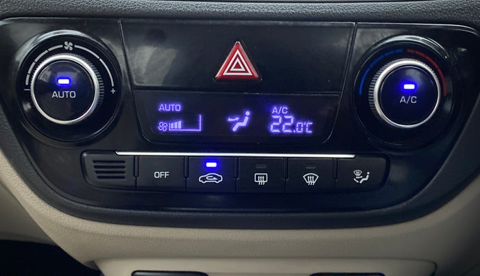 2019 Hyundai Verna 1.6 SX VTVT AT (O), Petrol, Automatic, 33,423 km, Automatic Climate Control