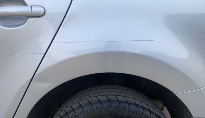 2010 Volkswagen Vento HIGHLINE PETROL AT, Petrol, Automatic, 64,623 km, Left quarter panel - Minor scratches