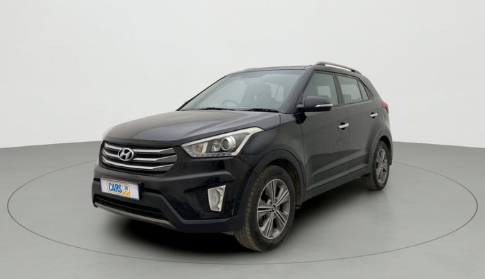 2016 Hyundai Creta SX PLUS AT 1.6 PETROL, Petrol, Automatic, 75,598 km, Left Front Diagonal