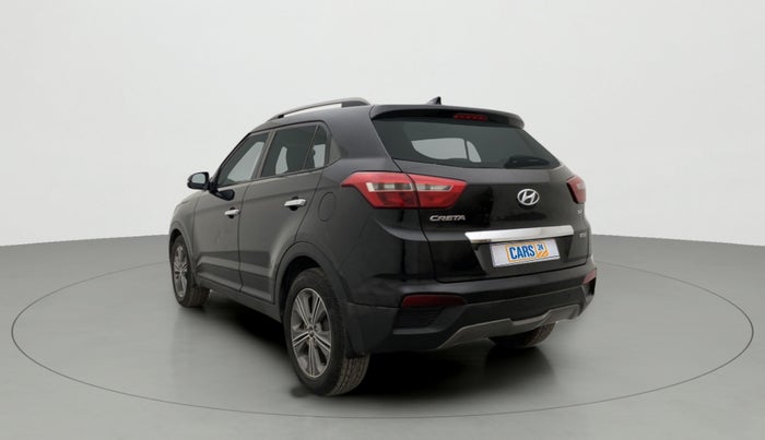 2016 Hyundai Creta SX PLUS AT 1.6 PETROL, Petrol, Automatic, 75,598 km, Left Back Diagonal