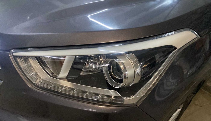 2016 Hyundai Creta SX PLUS 1.6 PETROL, Petrol, Manual, 74,119 km, Left headlight - Minor scratches