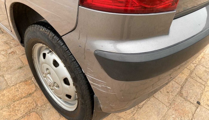 2012 Hyundai Santro Xing GL PLUS, Petrol, Manual, 49,006 km, Rear bumper - Minor scratches