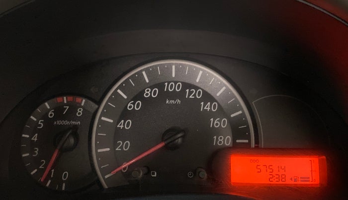 2010 Nissan Micra XV PETROL, Petrol, Manual, 57,514 km, Odometer Image