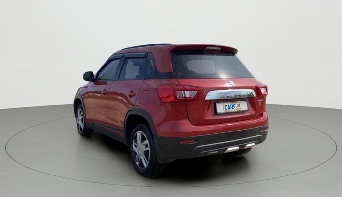 2020 Maruti Vitara Brezza VXI AT SHVS, Petrol, Automatic, 39,570 km, Left Back Diagonal