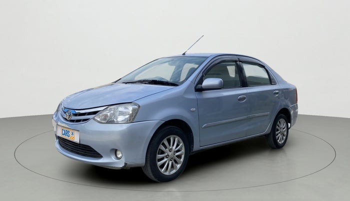 2011 Toyota Etios V, Petrol, Manual, 87,676 km, Left Front Diagonal