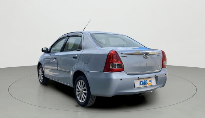 2011 Toyota Etios V, Petrol, Manual, 87,676 km, Left Back Diagonal