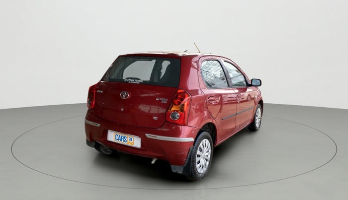 2011 Toyota Etios Liva G, Petrol, Manual, 86,323 km, Right Back Diagonal