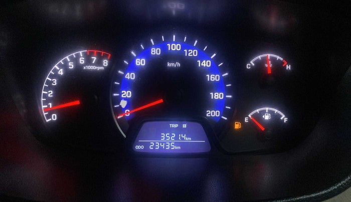 2017 Hyundai Xcent E+, Petrol, Manual, 23,420 km, Odometer Image