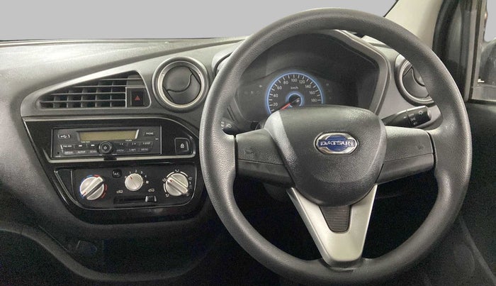 2018 Datsun Redi Go S 1.0 AMT, Petrol, Automatic, 4,909 km, Steering Wheel Close Up