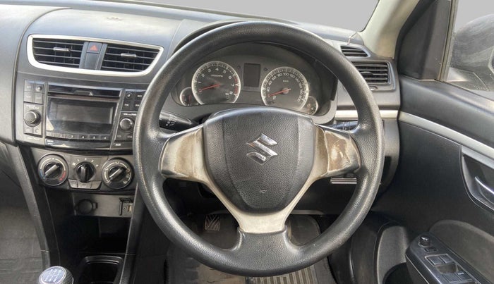 2015 Maruti Swift VXI, Petrol, Manual, 78,124 km, Steering Wheel Close Up