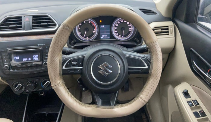 2019 Maruti Dzire VXI, Petrol, Manual, 33,167 km, Steering Wheel Close Up