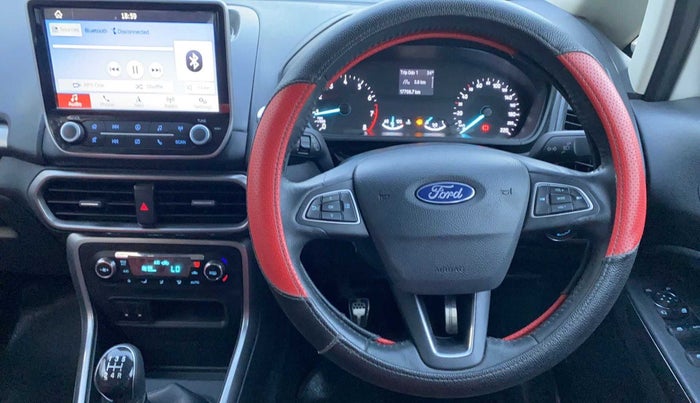 2019 Ford Ecosport TITANIUM 1.5L PETROL, Petrol, Manual, 17,705 km, Steering Wheel Close Up