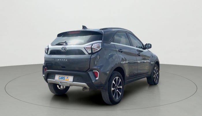 2021 Tata NEXON XZA PLUS (O) PETROL, Petrol, Automatic, 42,539 km, Right Back Diagonal