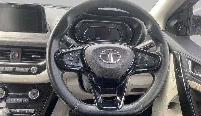 2021 Tata NEXON XZA PLUS (O) PETROL, Petrol, Automatic, 42,539 km, Steering Wheel Close Up