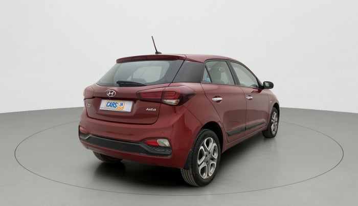 2019 Hyundai Elite i20 1.2  ASTA (O) CVT, Petrol, Automatic, 17,874 km, Right Back Diagonal