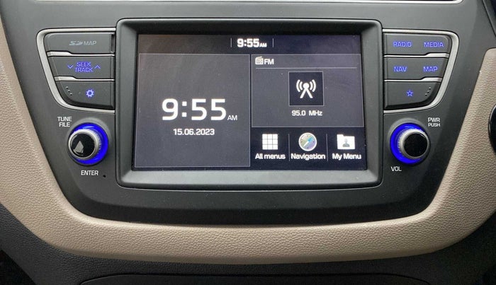 2019 Hyundai Elite i20 1.2  ASTA (O) CVT, Petrol, Automatic, 17,874 km, Infotainment system - GPS Card not working/missing