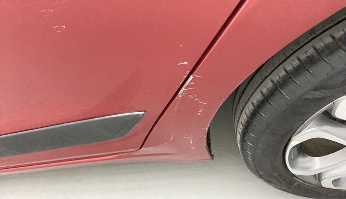 2019 Hyundai Elite i20 1.2  ASTA (O) CVT, Petrol, Automatic, 17,874 km, Left quarter panel - Slightly dented
