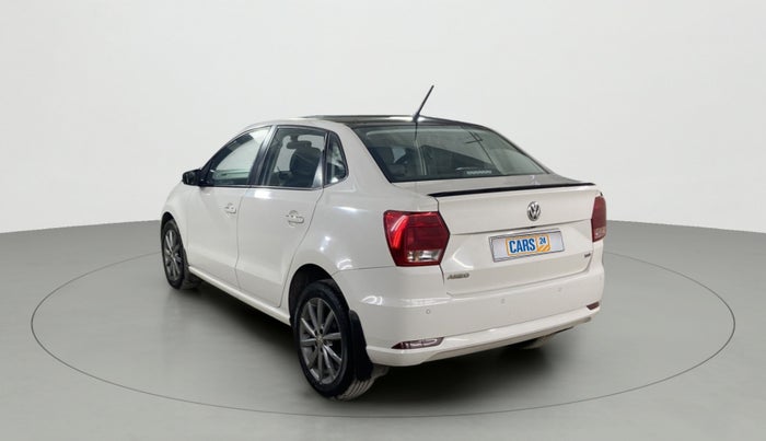 2019 Volkswagen Ameo HIGHLINE PLUS 1.5L AT 16 ALLOY, Diesel, Automatic, 23,104 km, Left Back Diagonal