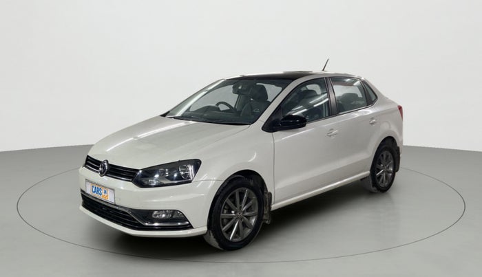 2019 Volkswagen Ameo HIGHLINE PLUS 1.5L AT 16 ALLOY, Diesel, Automatic, 23,104 km, Left Front Diagonal