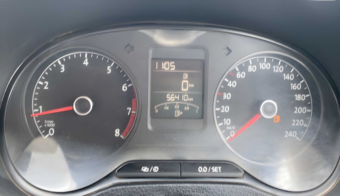2017 Volkswagen Ameo COMFORTLINE 1.2L, Petrol, Manual, 56,406 km, Odometer Image