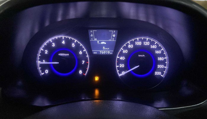 2013 Hyundai Verna FLUIDIC 1.6 VTVT SX, Petrol, Manual, 76,915 km, Odometer Image