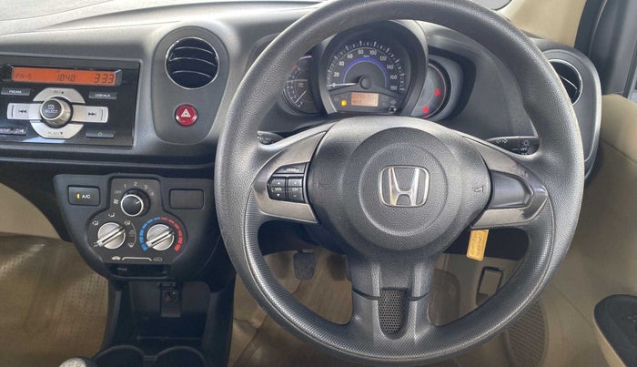 2014 Honda Amaze 1.2L I-VTEC S, Petrol, Manual, 39,603 km, Steering Wheel Close Up