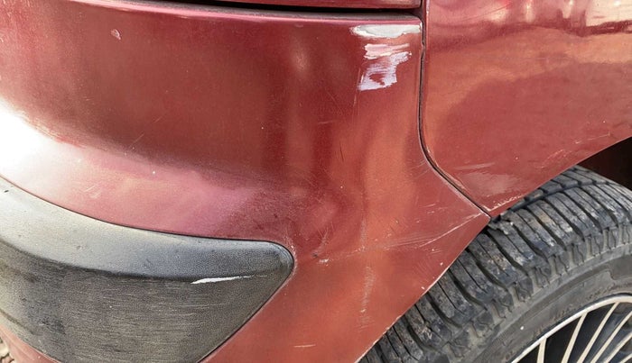 2011 Hyundai Santro Xing GL PLUS, Petrol, Manual, 73,284 km, Rear bumper - Minor scratches