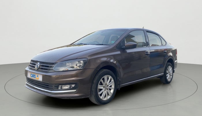 2016 Volkswagen Vento HIGHLINE 1.5 AT, Diesel, Automatic, 1,09,144 km, Left Front Diagonal