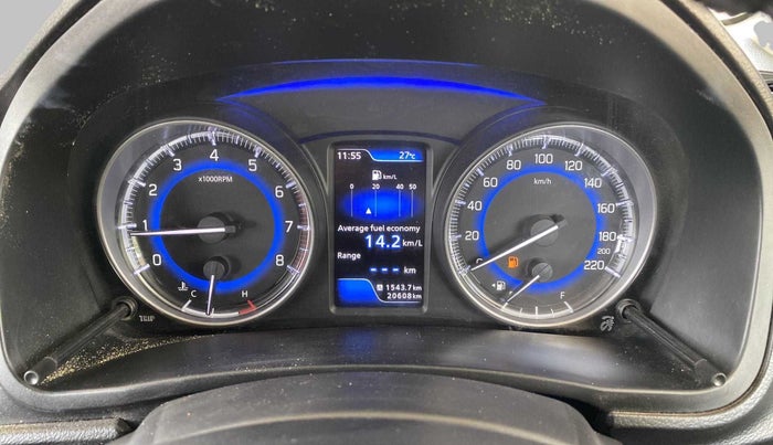 2020 Toyota Glanza G, Petrol, Manual, 20,612 km, Odometer Image