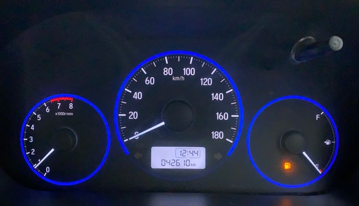 2018 Honda Brio S(O) MT, CNG, Manual, 42,610 km, Odometer Image