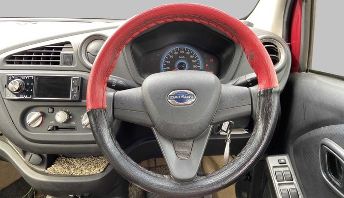 2018 Datsun Redi Go A, Petrol, Manual, 46,981 km, Steering Wheel Close Up