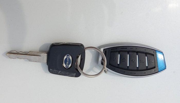 2018 Datsun Redi Go A, Petrol, Manual, 46,981 km, Key Close Up