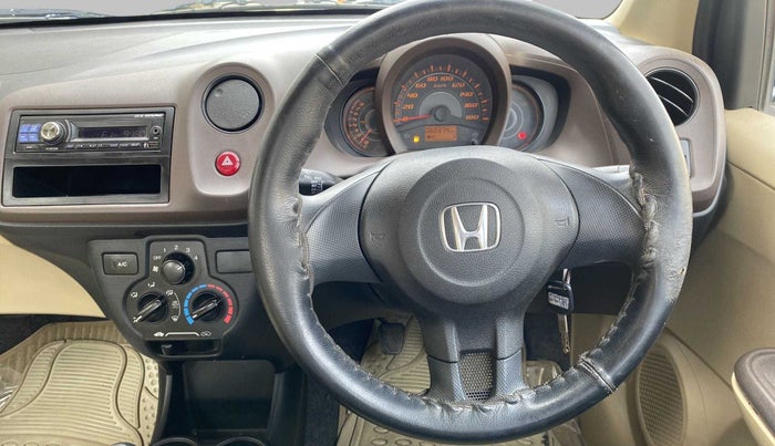 2014 Honda Amaze 1.2L I-VTEC EX, Petrol, Manual, 60,366 km, Steering Wheel Close Up