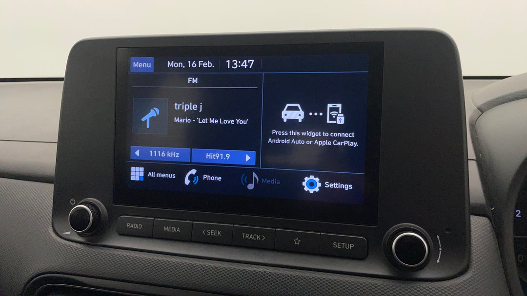 2022 Hyundai Kona (fwd), Automatic, 110198 km, Infotainment System