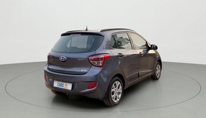 2015 Hyundai Grand i10 SPORTZ 1.2 KAPPA VTVT, Petrol, Manual, 65,135 km, Right Back Diagonal