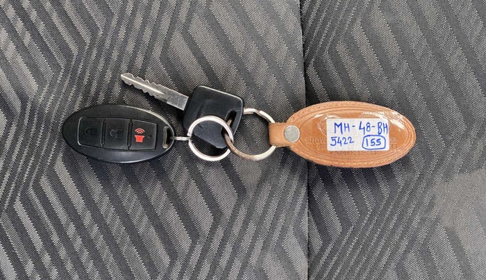2018 Datsun Go Plus T, Petrol, Manual, 15,832 km, Key Close Up
