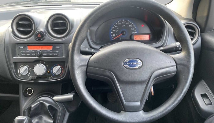 2018 Datsun Go Plus T, Petrol, Manual, 15,832 km, Steering Wheel Close Up