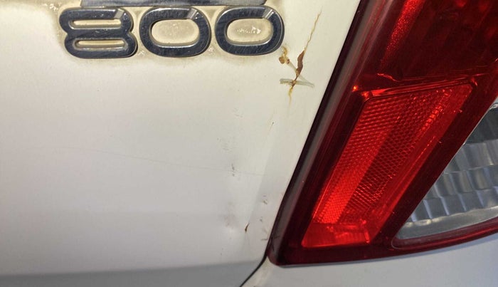 2019 Maruti Alto 800 LXI, Petrol, Manual, 47,714 km, Dicky (Boot door) - Slightly rusted