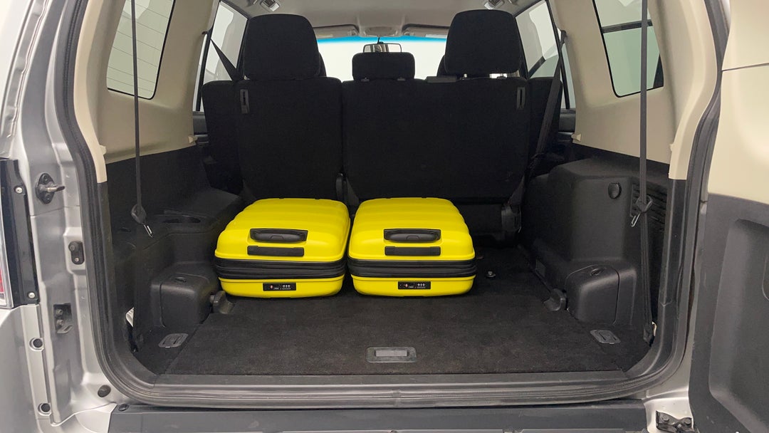 Boot Inside View with Luggage