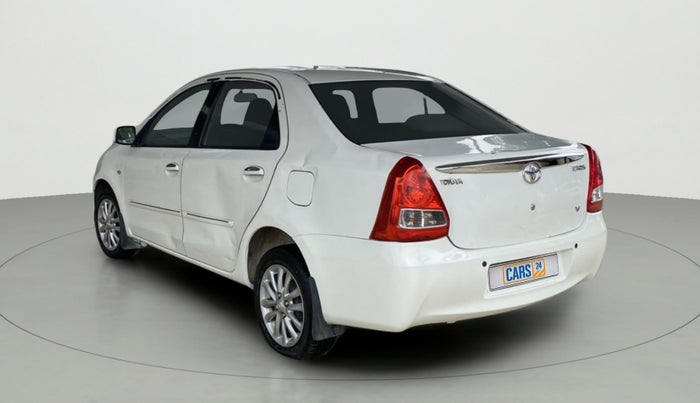2011 Toyota Etios V, Petrol, Manual, 69,468 km, Left Back Diagonal