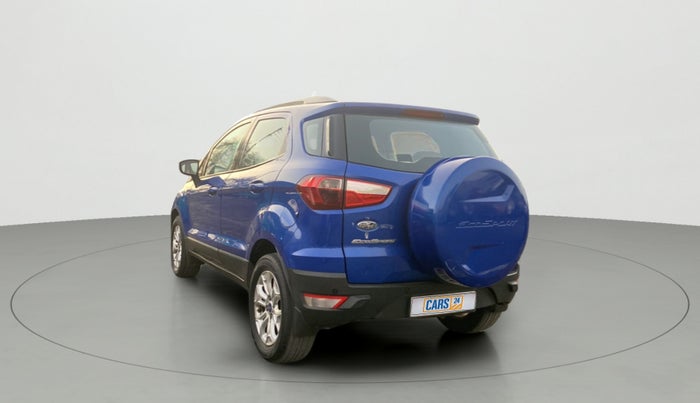 2014 Ford Ecosport TITANIUM 1.5L DIESEL, Diesel, Manual, 1,13,531 km, Left Back Diagonal